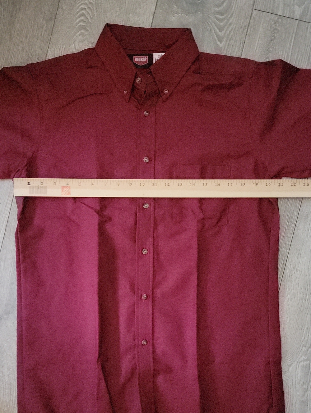Red Kap Shortsleeve Button Up - Picture 2 of 5